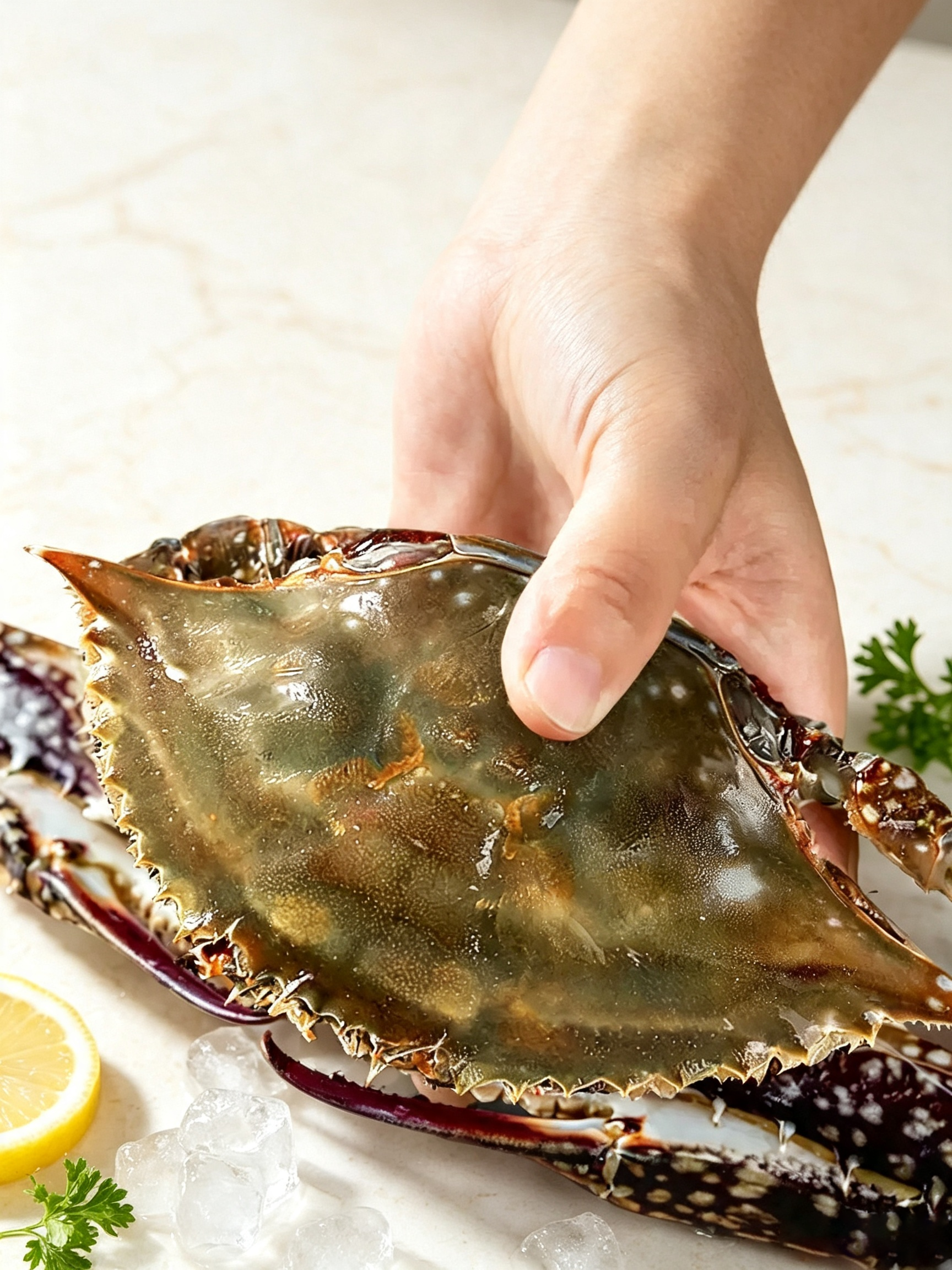 Live Blue Swimmer Crab